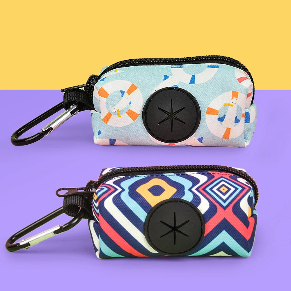 Stylish Dog Poop Bags for Easy Cleanup - 1 or 2 Pack