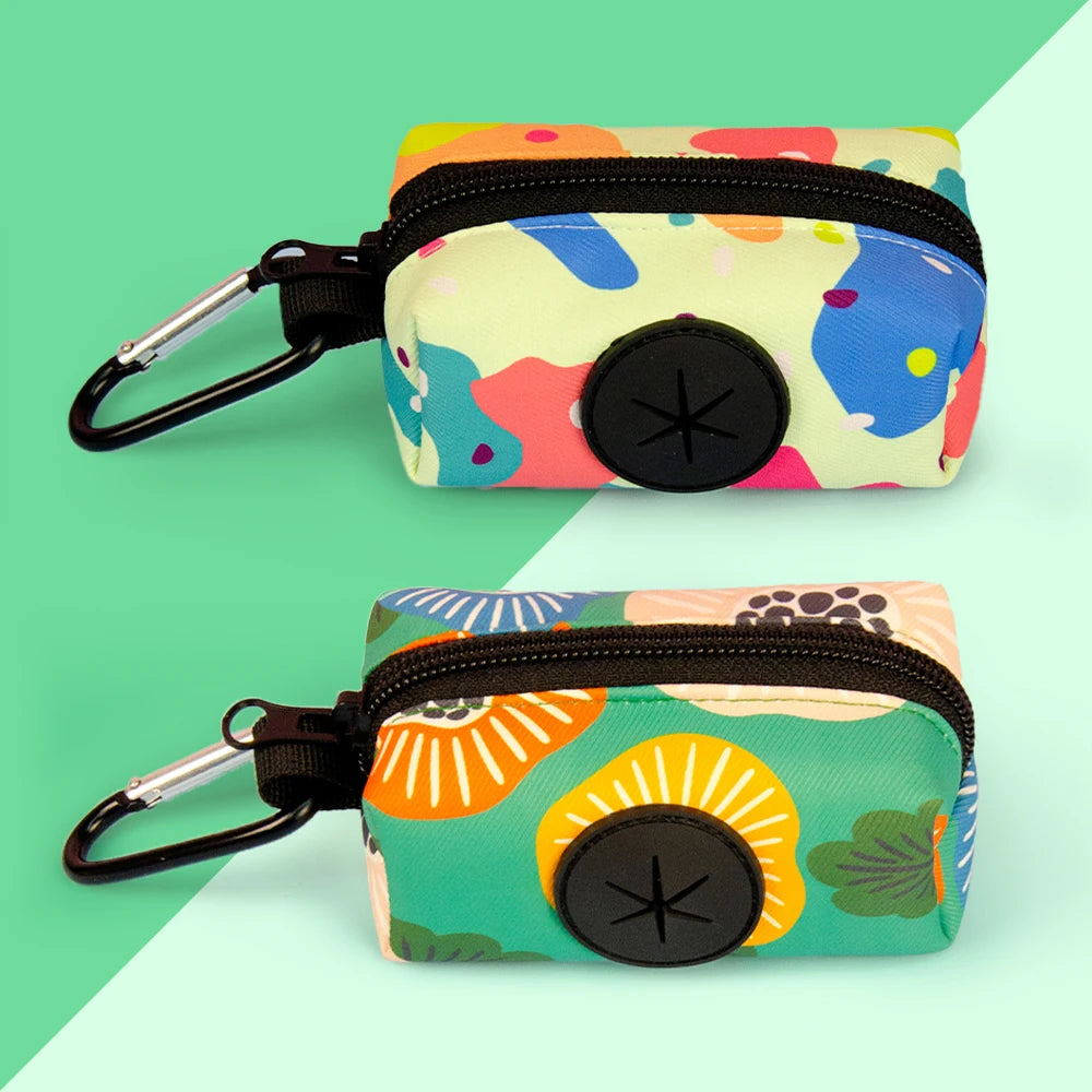 Stylish Dog Poop Bags for Easy Cleanup - 1 or 2 Pack
