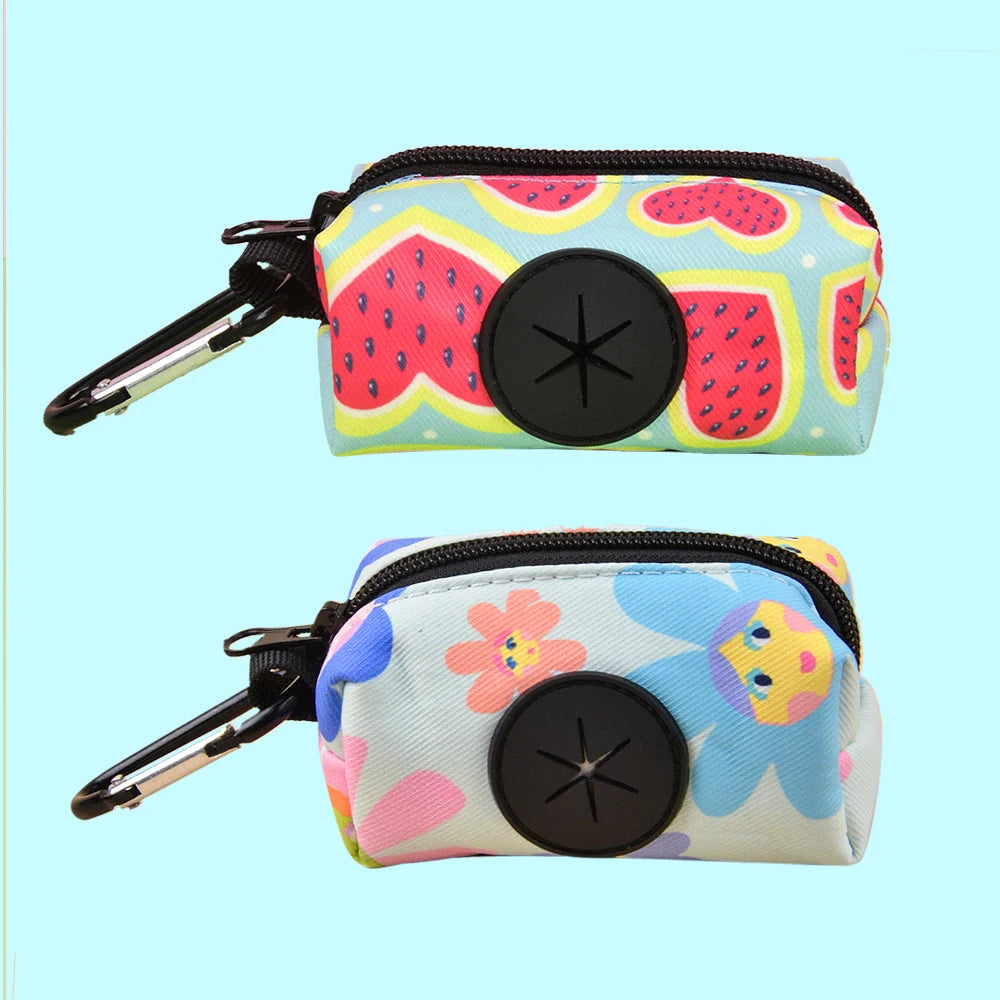 Stylish Dog Poop Bags for Easy Cleanup - 1 or 2 Pack