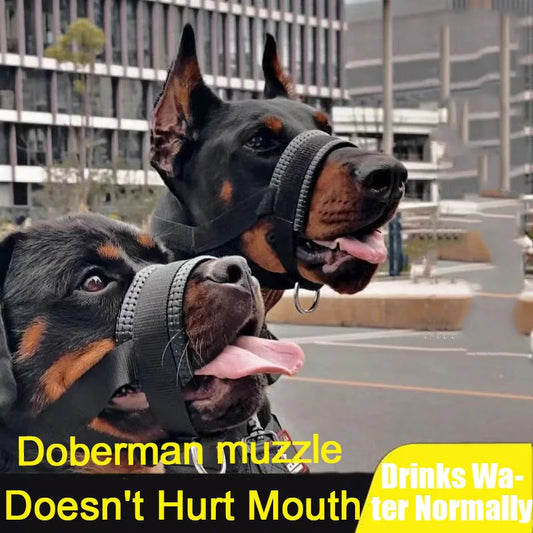 Anti-Bite Dog Muzzle for Walking and Outdoor Use