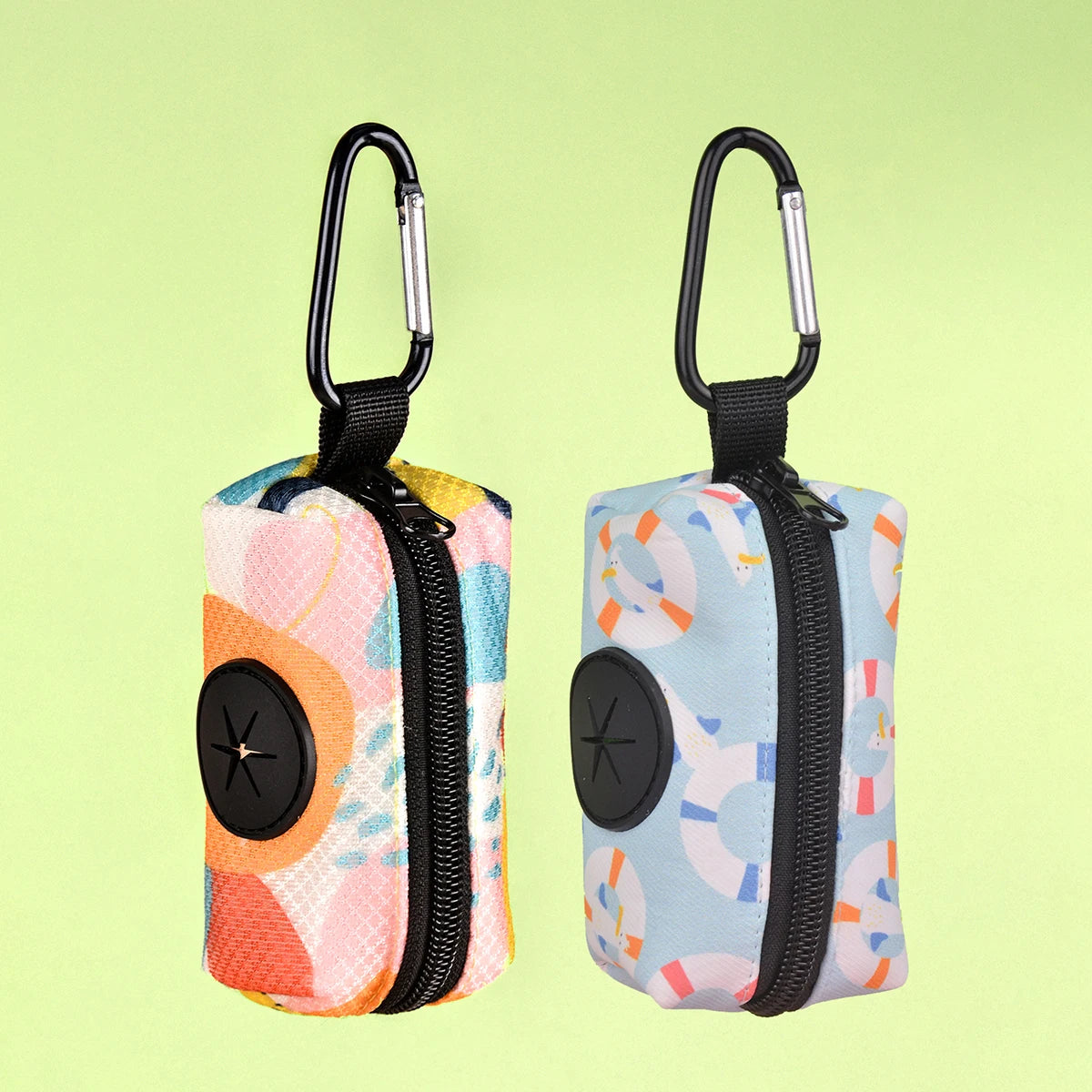 Stylish Dog Poop Bags for Easy Cleanup - 1 or 2 Pack