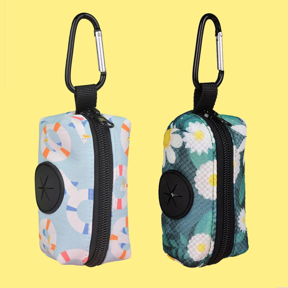 Stylish Dog Poop Bags for Easy Cleanup - 1 or 2 Pack