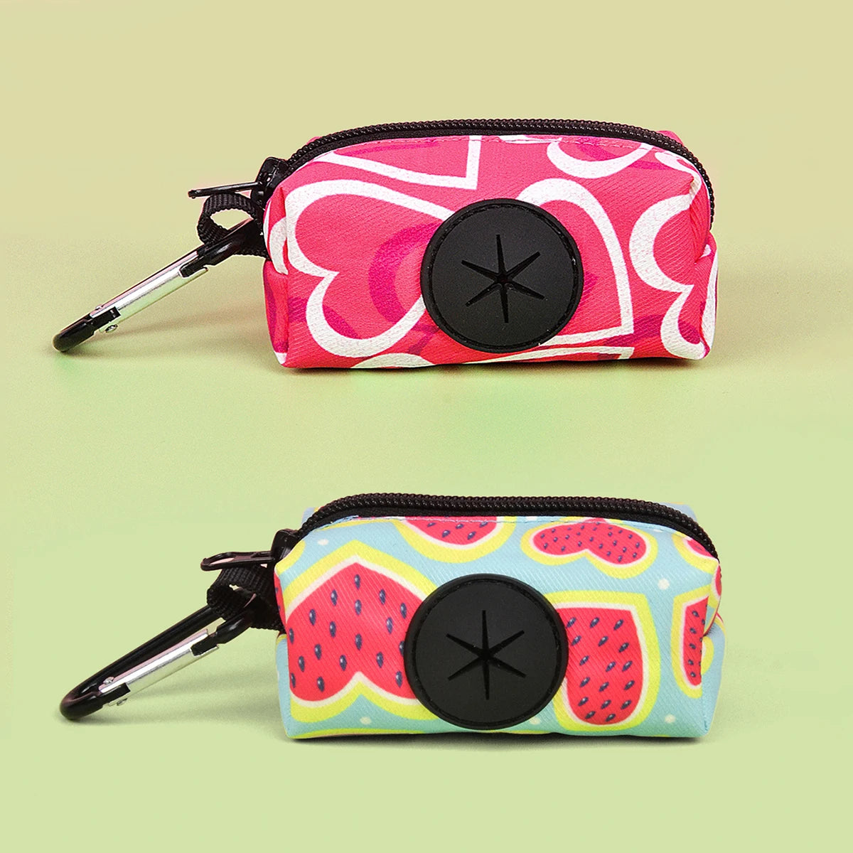 Stylish Dog Poop Bags for Easy Cleanup - 1 or 2 Pack