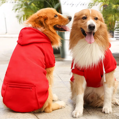 Reversible Plaid Dog Winter Coat for Cold Weather