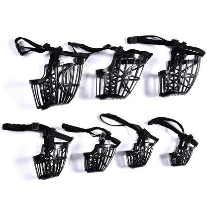 Adjustable Breathable Dog Muzzle for Small to Large Breeds