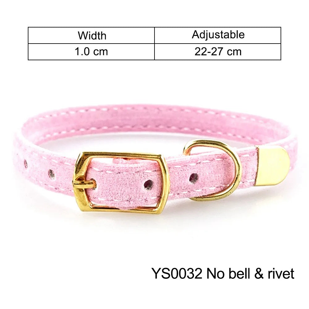 Safe Cat Collar with Bell for Small Dogs and Kittens