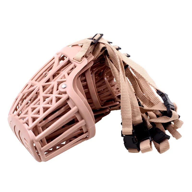 Adjustable Breathable Dog Muzzle for Small to Large Breeds
