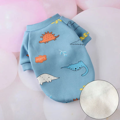 Warm Hoodie Sweater Costume for Cats and Small Dogs