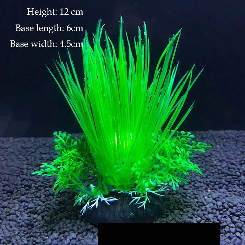 Artificial Aquarium Plants - Green Water Grass Decoration