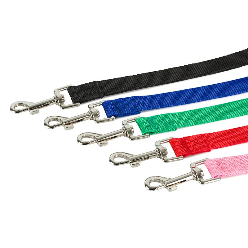 Nylon Dog Training Leash - Adjustable Length Options