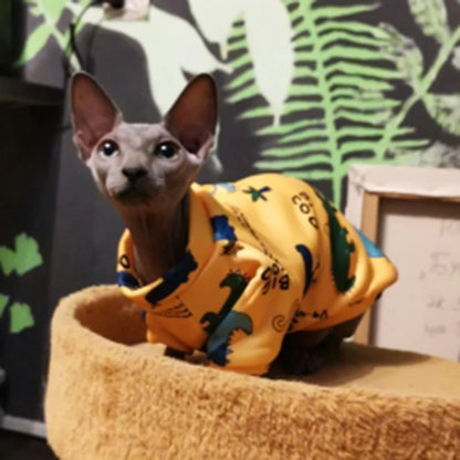 Warm Hoodie Sweater Costume for Cats and Small Dogs