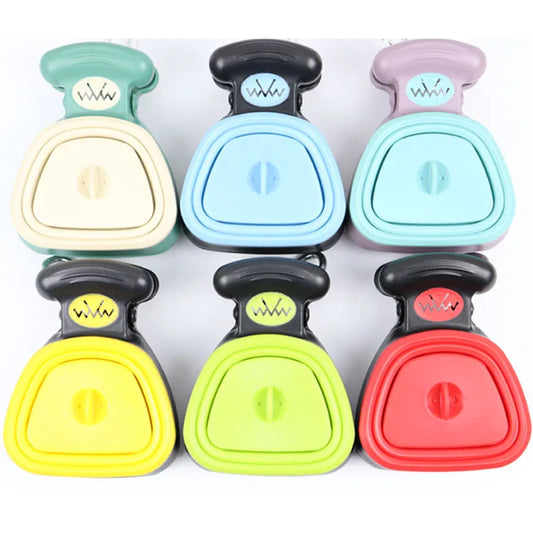 Portable Dog Pooper Scooper with Biodegradable Bags