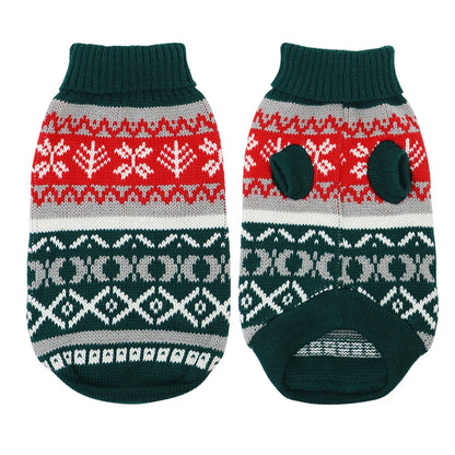 Santa Hoodie for Small Dogs - Winter Coat Costume Apparel