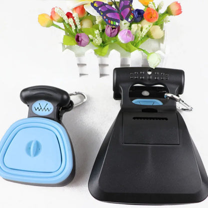 Portable Dog Pooper Scooper with Biodegradable Bags