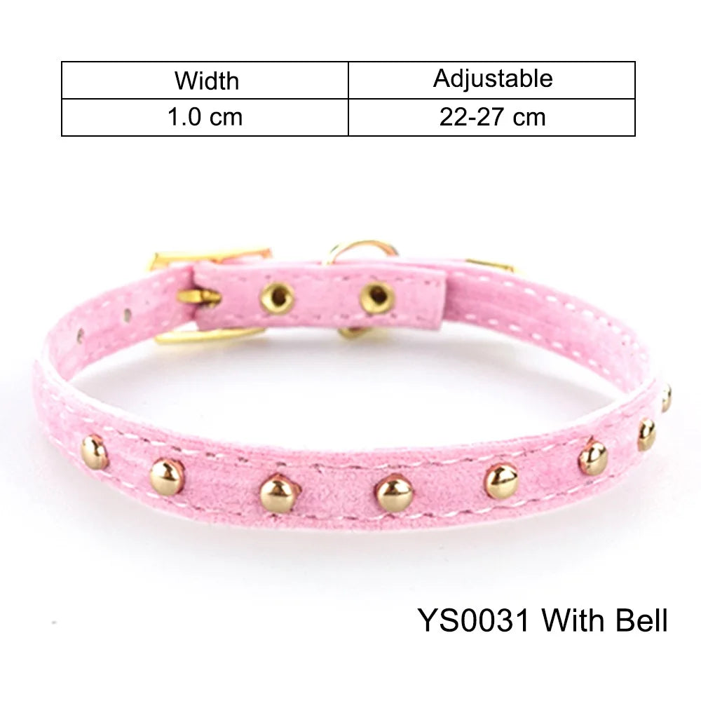 Safe Cat Collar with Bell for Small Dogs and Kittens