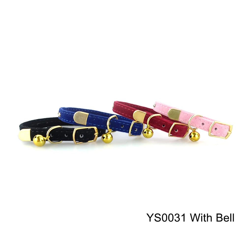 Safe Cat Collar with Bell for Small Dogs and Kittens