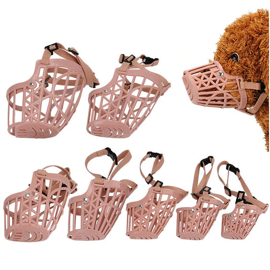 Adjustable Breathable Dog Muzzle for Small to Large Breeds