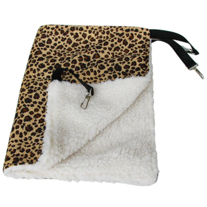 Warm Double Hammock Pet Bed for Cats and Small Animals