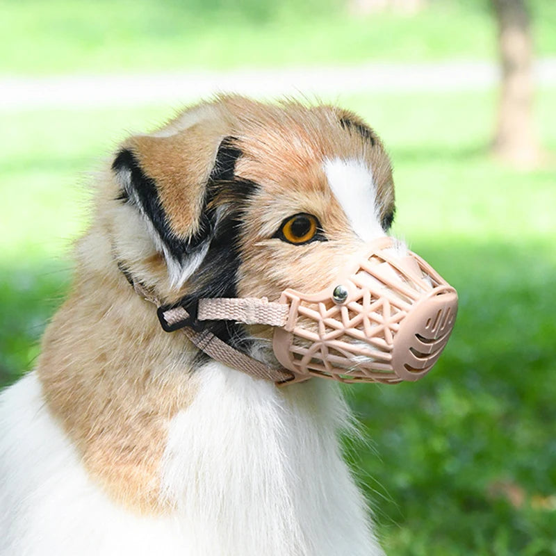 Adjustable Breathable Dog Muzzle for Small to Large Breeds