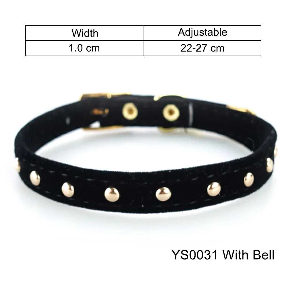 Safe Cat Collar with Bell for Small Dogs and Kittens