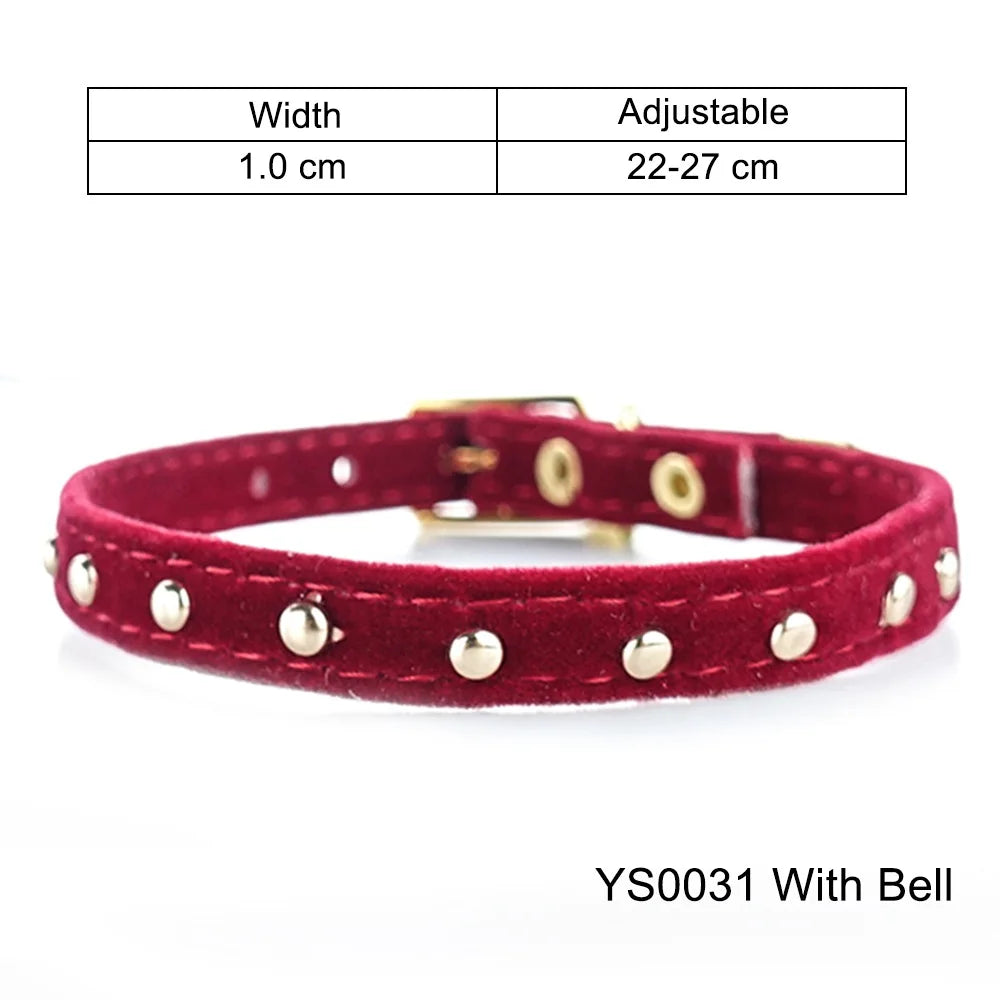 Safe Cat Collar with Bell for Small Dogs and Kittens