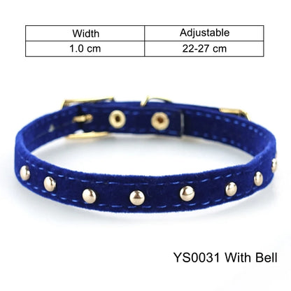 Safe Cat Collar with Bell for Small Dogs and Kittens