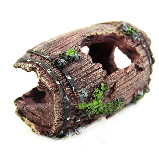 Artificial Barrel Cave Aquarium Decoration for Fish Tanks