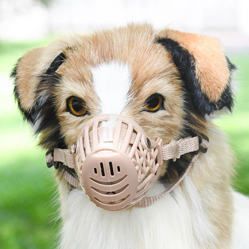 Adjustable Breathable Dog Muzzle for Small to Large Breeds