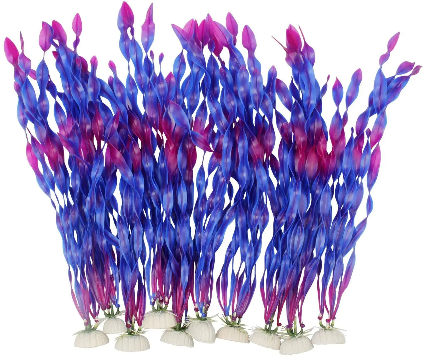 Artificial Aquarium Plants - 5/10pcs Decorative Seaweed Set