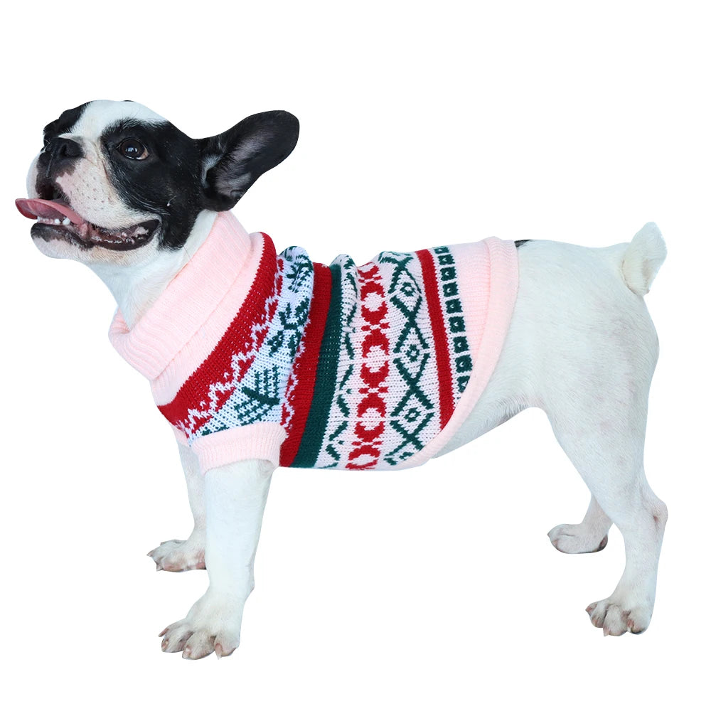 Santa Hoodie for Small Dogs - Winter Coat Costume Apparel