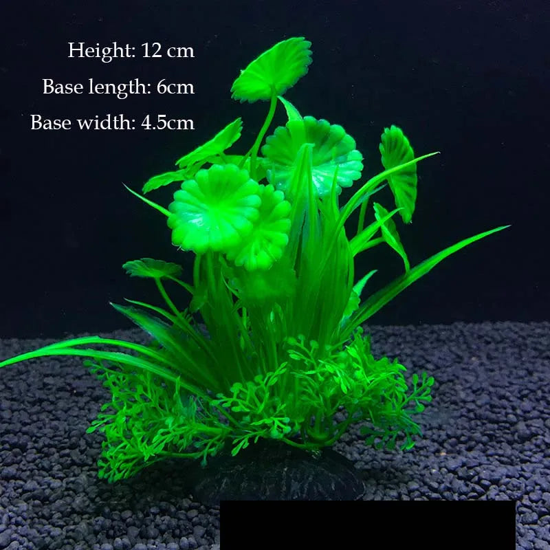 Artificial Aquarium Plants - Green Water Grass Decoration
