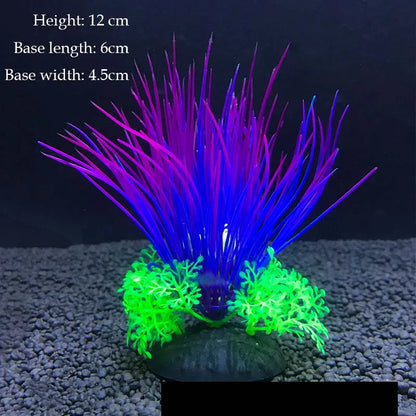 Artificial Aquarium Plants - Green Water Grass Decoration