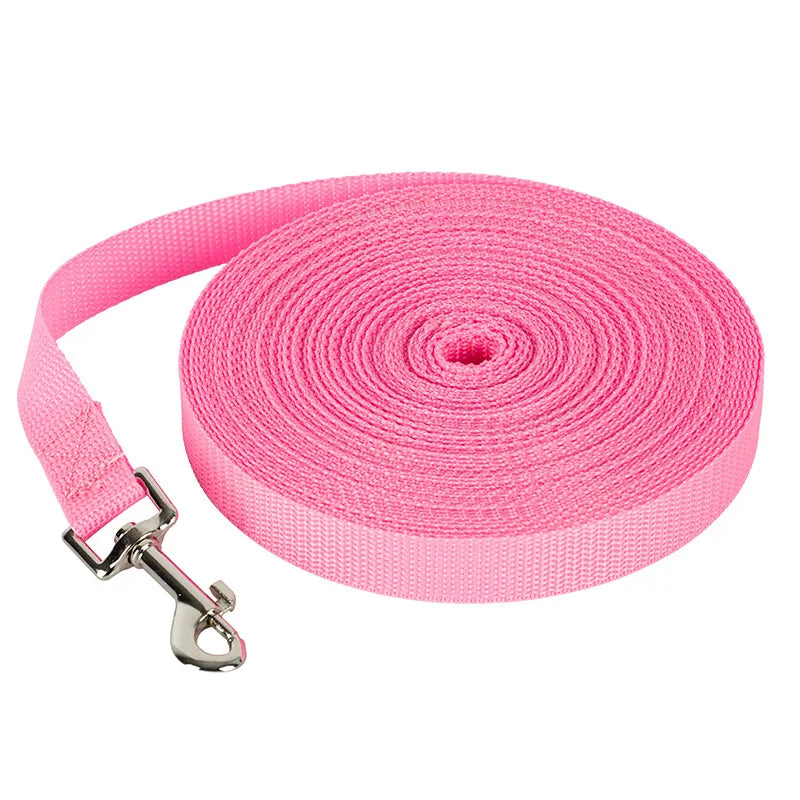 Nylon Dog Training Leash - Adjustable Length Options