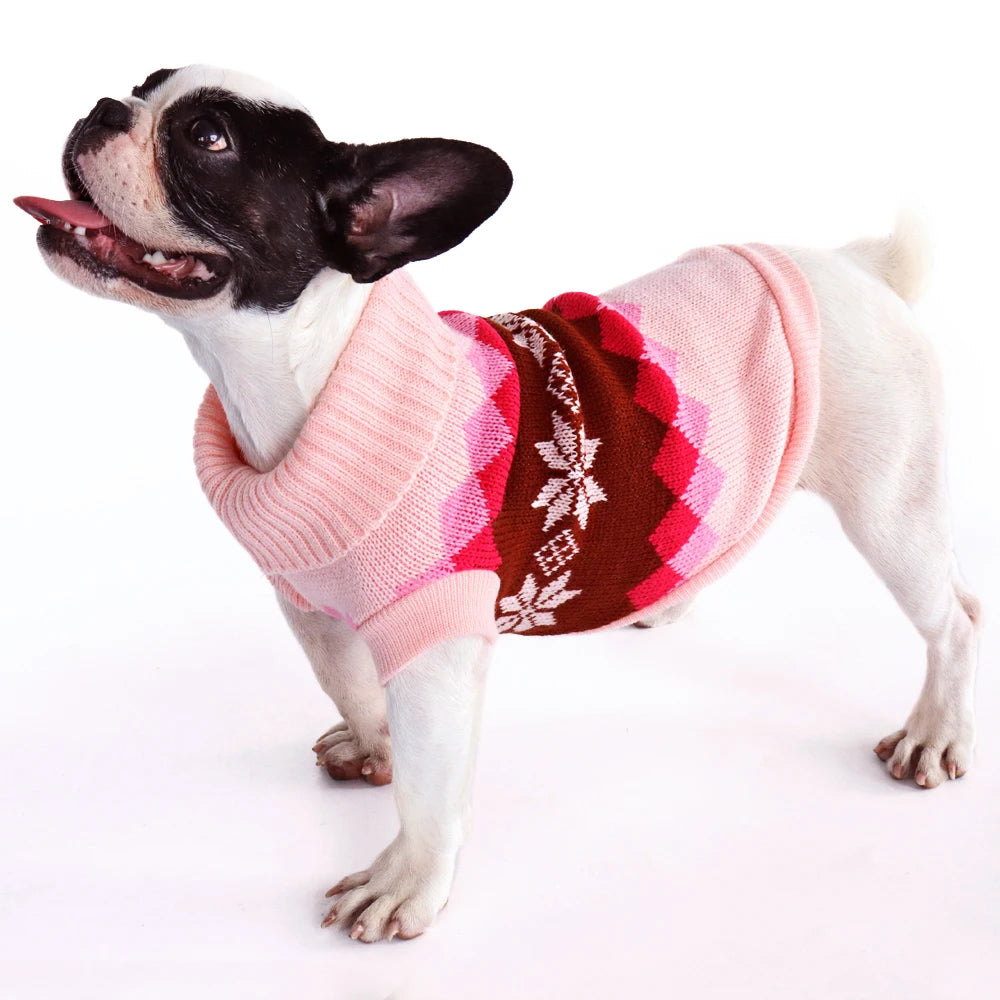 Santa Hoodie for Small Dogs - Winter Coat Costume Apparel