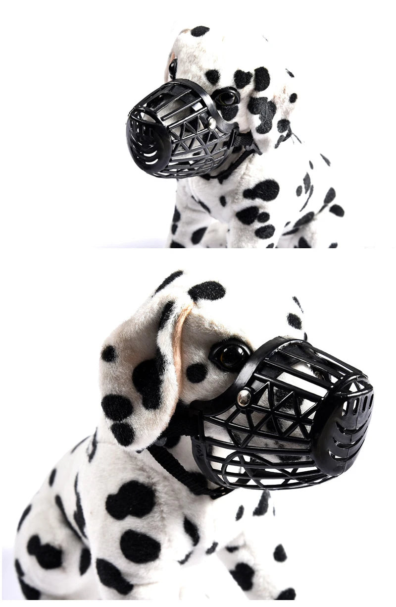 Adjustable Breathable Dog Muzzle for Small to Large Breeds