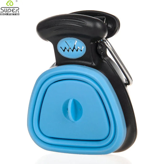 Portable Dog Pooper Scooper with Biodegradable Bags