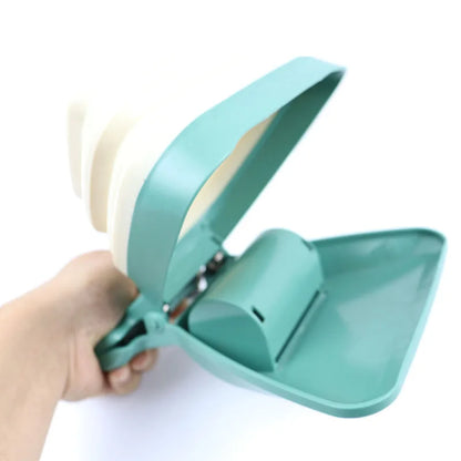Portable Dog Pooper Scooper with Biodegradable Bags