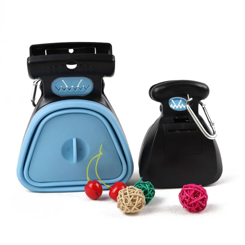 Portable Dog Pooper Scooper with Biodegradable Bags