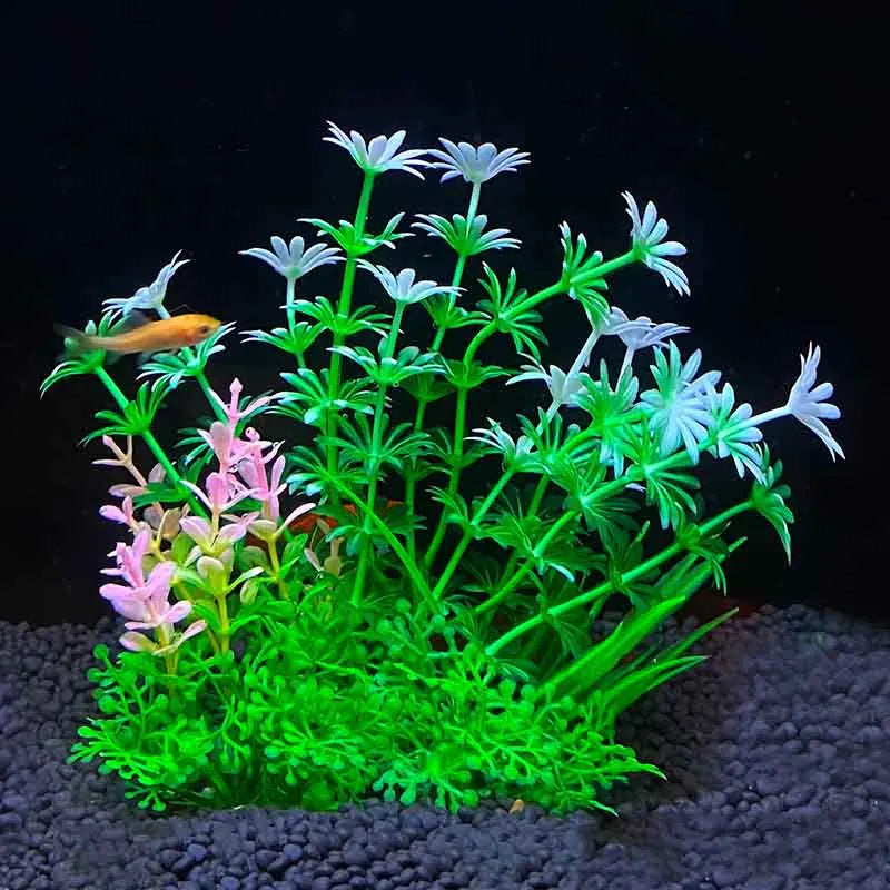 Artificial Aquarium Plants - Green Water Grass Decoration