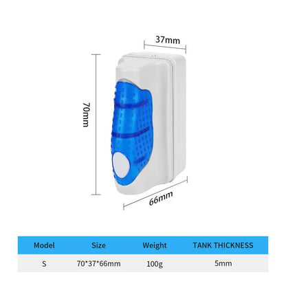 Magnetic Aquarium Cleaning Brush for Inside & Outside Care