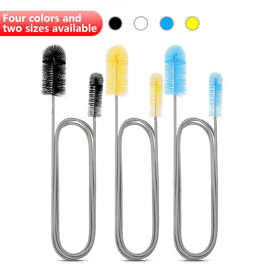 Stainless Steel Aquarium Cleaning Brush for Tubes and Pipes