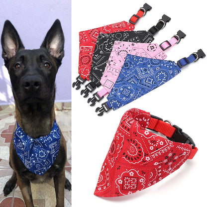 Washable Triangular Bandana for Dogs and Cats