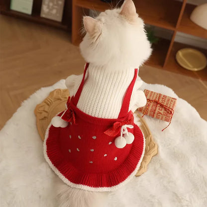 Cozy Winter Sweater for Cats - Warm Anti-Shedding Knit