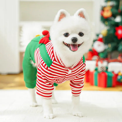 Elk Pocket Christmas Sweatshirt for Dogs and Cats