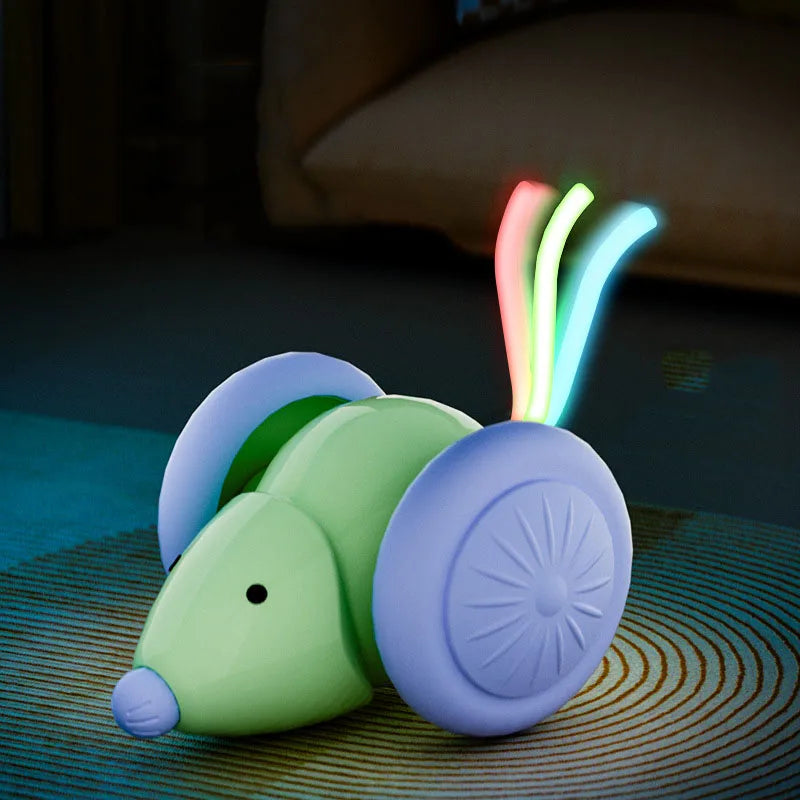 Interactive Rechargeable Mouse Toy for Cats and Kittens