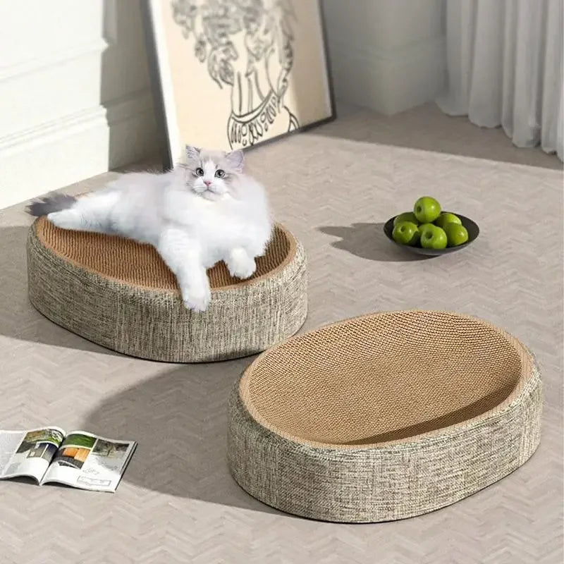 Oval Sisal Cat Scratching Pad and Sleeping Mat