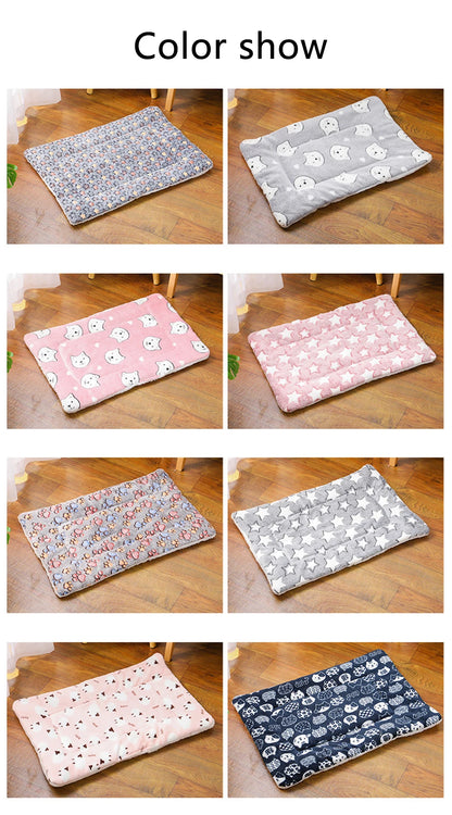 Warm Flannel Cat and Dog Mat - Soft, Breathable Comfort
