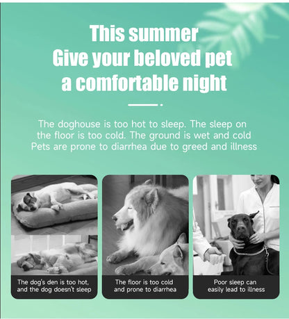 Cooling Dog and Cat Ice Pad for Summer Comfort