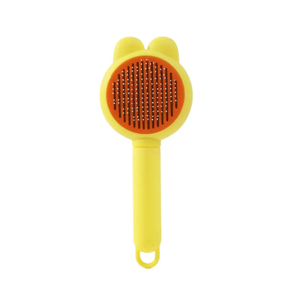 One-Click Pet Hair Removal Comb for Cats and Dogs
