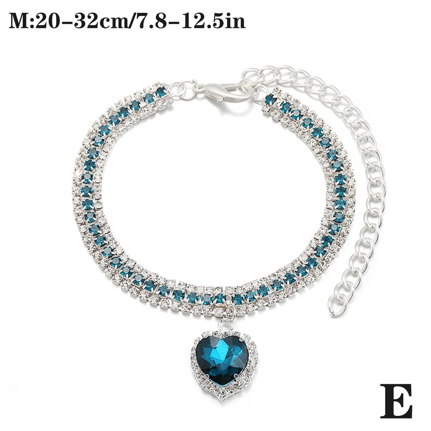 Rhinestone Crystal Pet Collar for Dogs and Cats